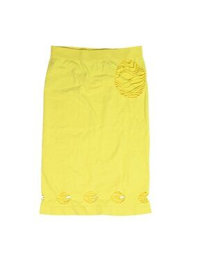 Maisie Wilen Satellite Tube Top in Yellow